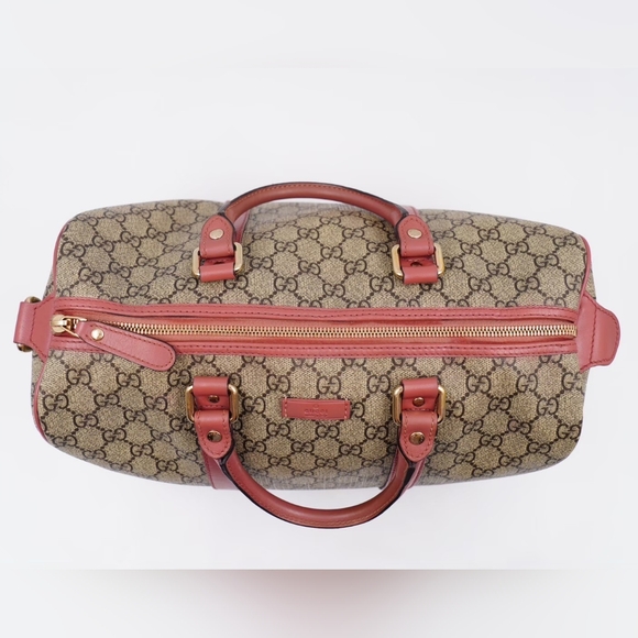 AU06❤️ Gucci GG Plus Monogram Joy Boston - Picture 8 of 15